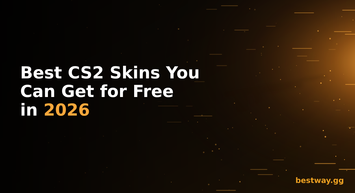 Best CS2 skins to get free - bestway.gg guide