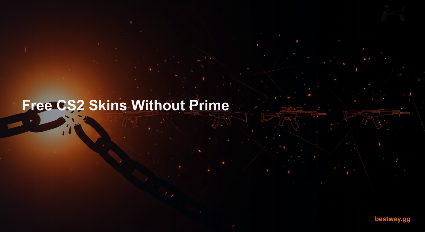 Kostenlose CS2 Skins ohne Prime - bestway.gg Anleitung
