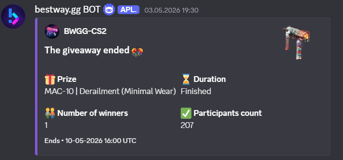Discord-only giveaways