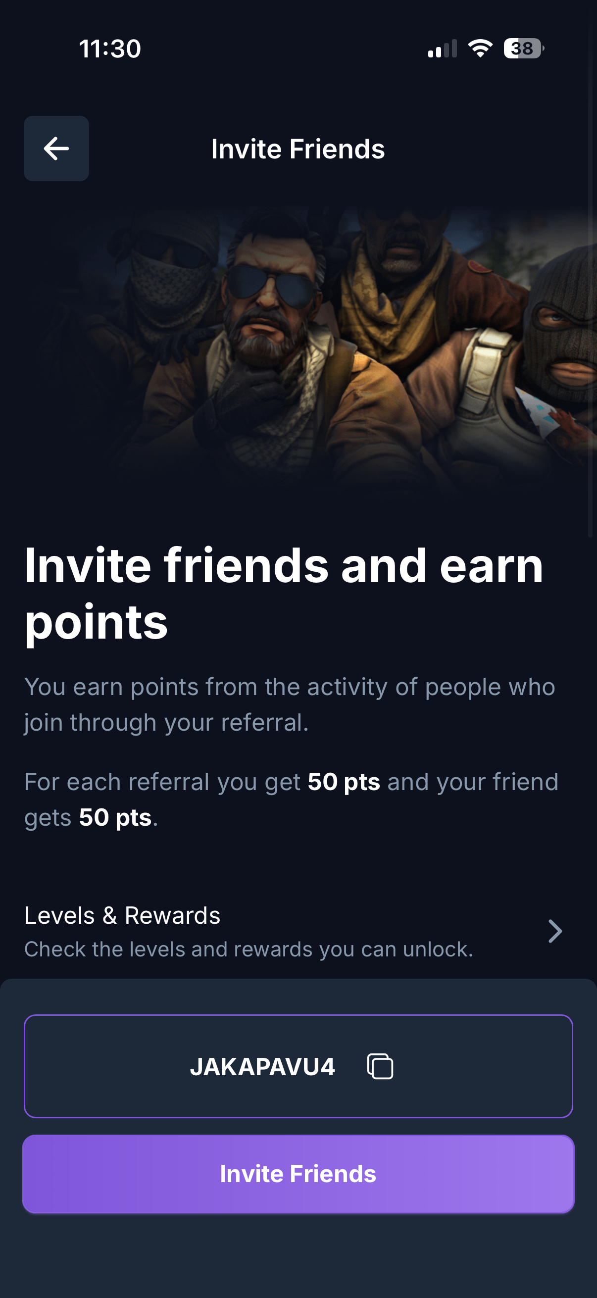 Invite Friends